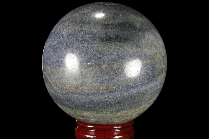 Polished Lazurite Sphere - Madagascar #84234